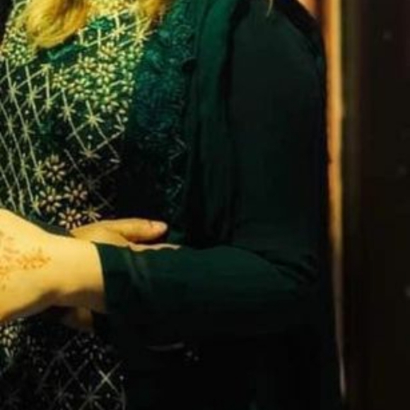 Eid outfit indian Pakistani embroidery dress suit 3 pieces suit - Picture 11 of 11